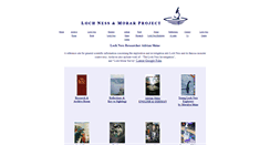 Desktop Screenshot of lochnessproject.org